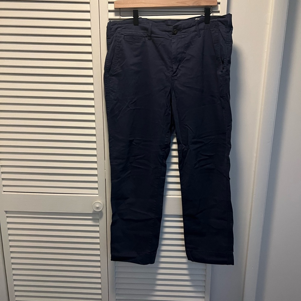 GAP straight khaki high rise